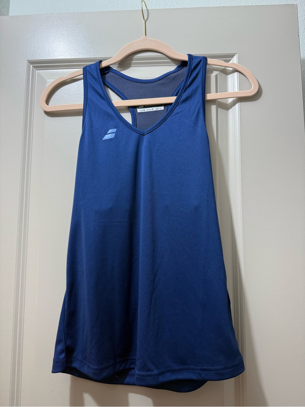 Babolat Women's Athletic Navy Tank Top with Racerback